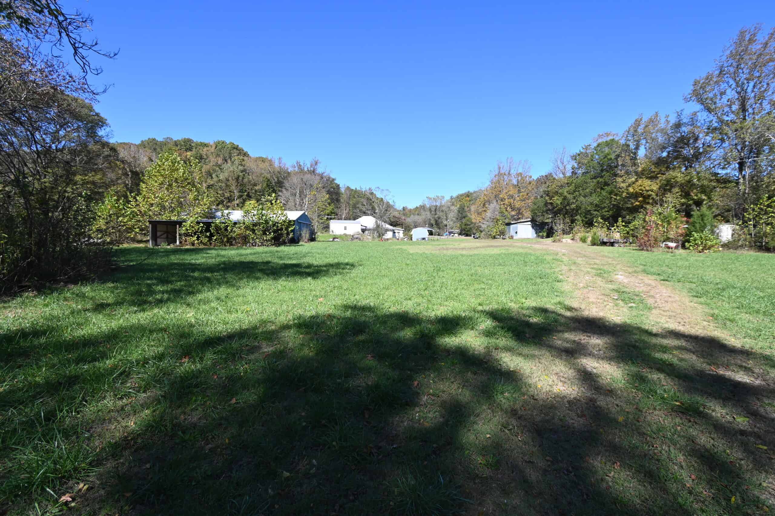 Hunting Land With Vintage Farm For Sale in Linden, Tennessee