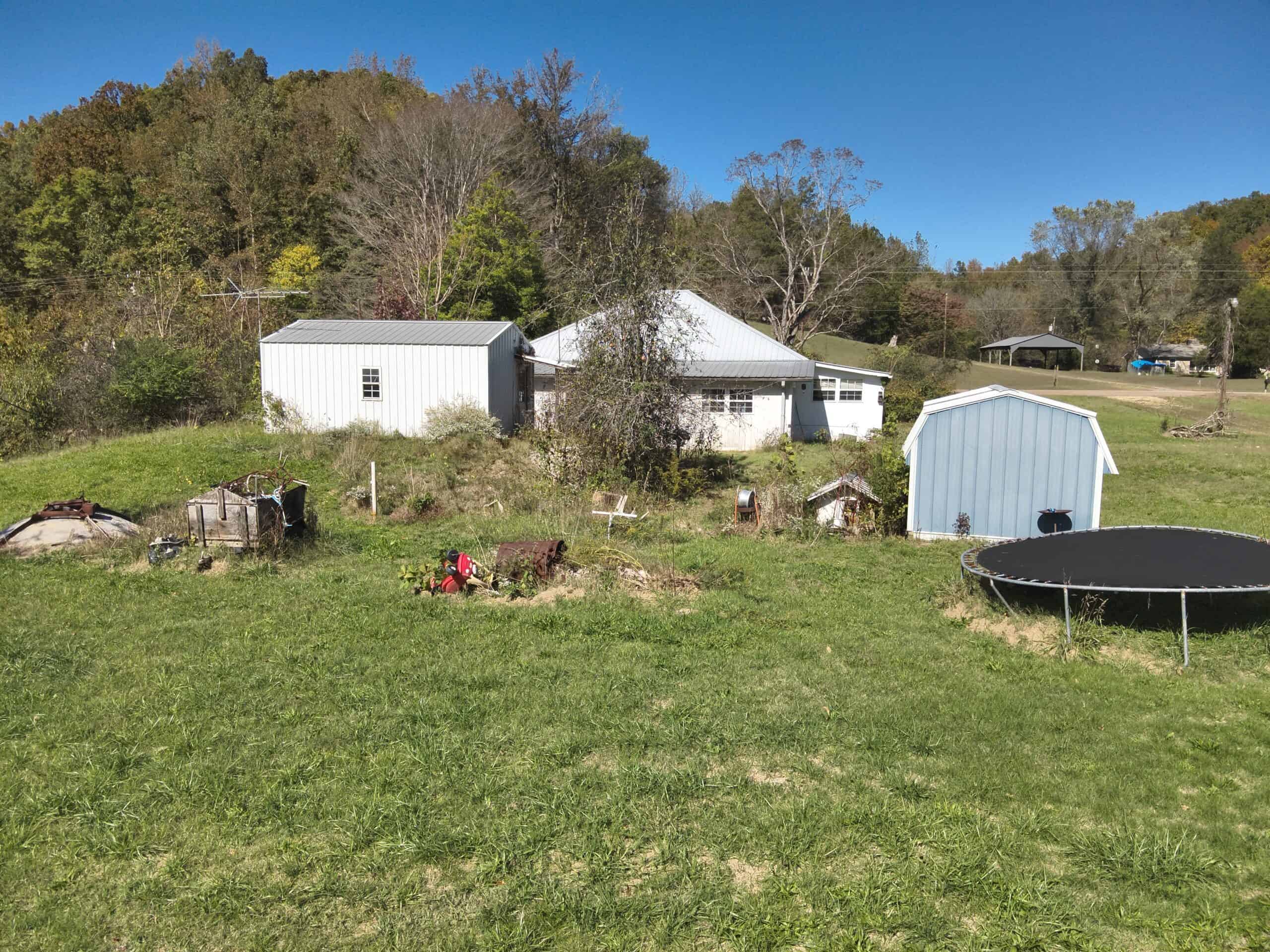 Hunting Land With Vintage Farm For Sale in Linden, Tennessee