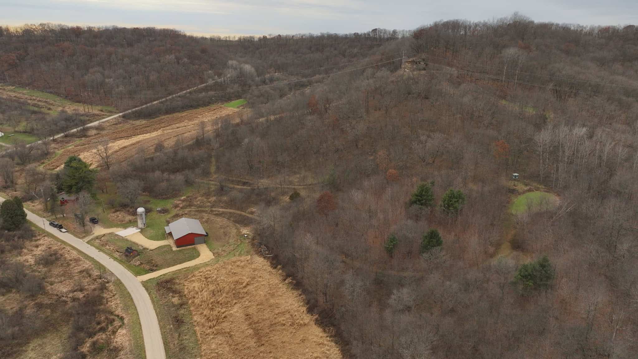 Premium Driftless Hunting Camp in Richland County, Wisconsin
