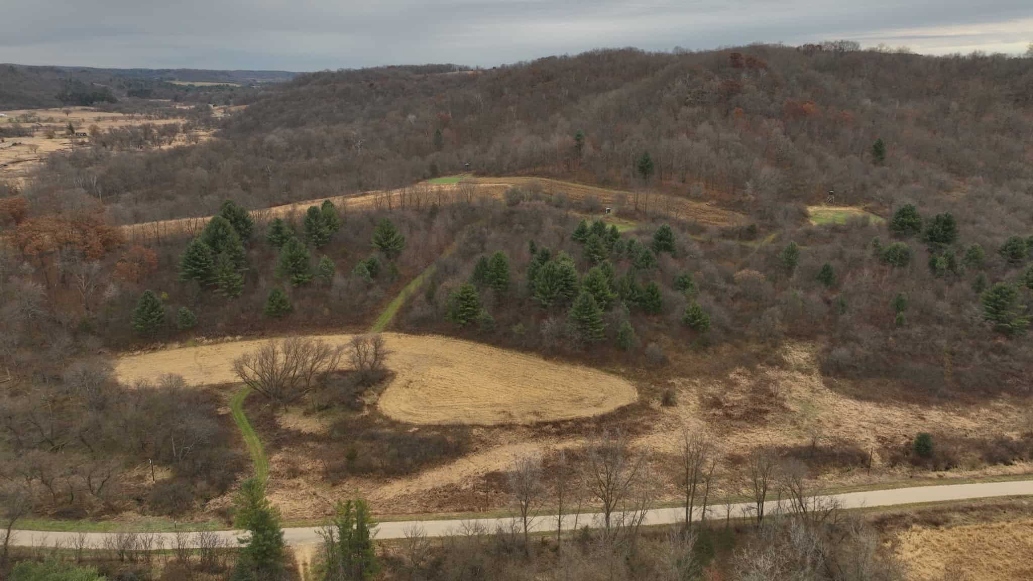 Premium Driftless Hunting Camp in Richland County, Wisconsin