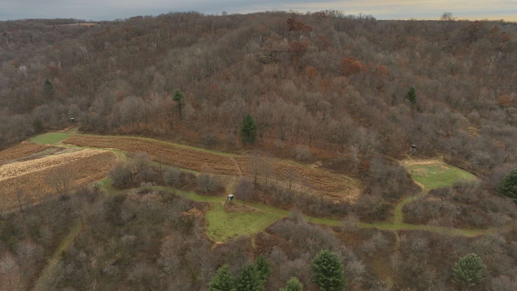 Premium Driftless Hunting Camp in Richland County, Wisconsin