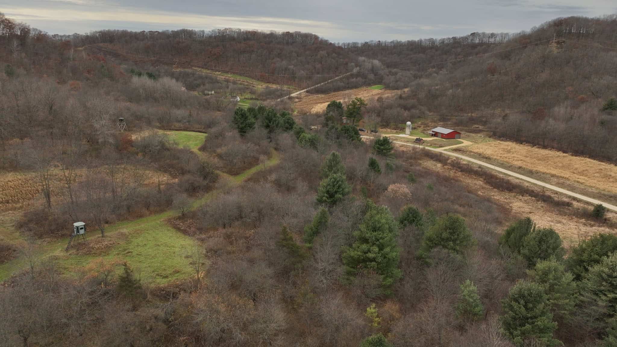Premium Driftless Hunting Camp in Richland County, Wisconsin