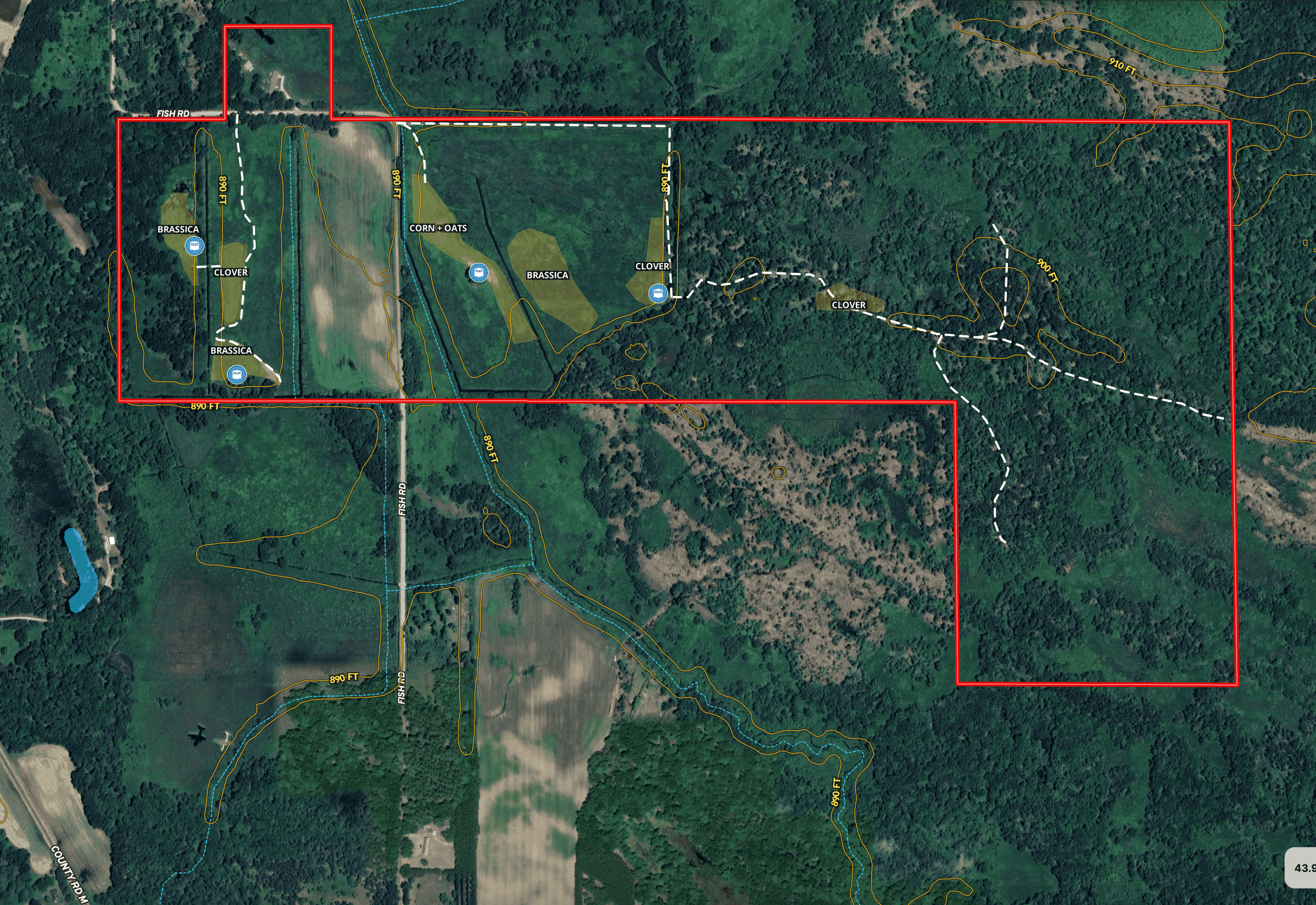 Hunting Camp for Sale in Juneau County, Wisconsin