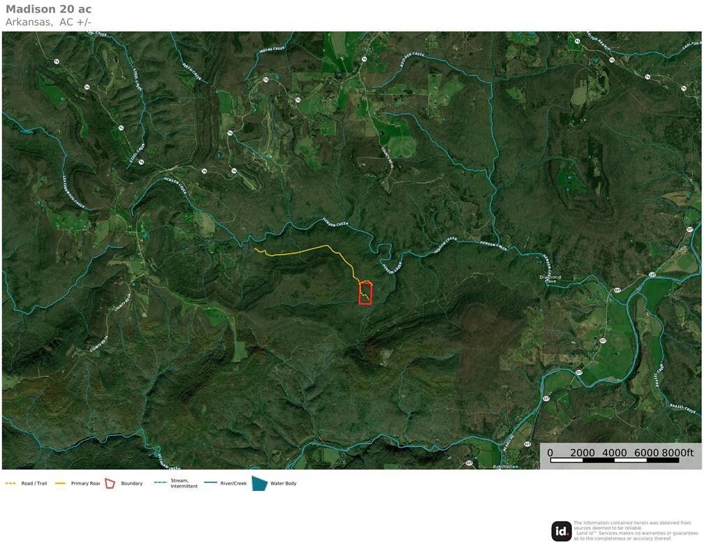 20 Acres Newton County Hunting Timberland For Sale Near Low Gap
