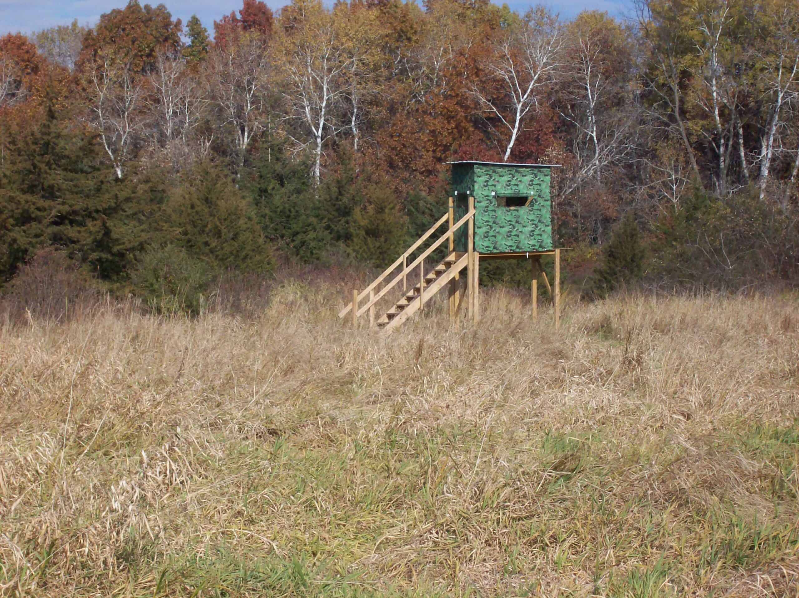 40 Acres of Trophy Whitetail Hunting