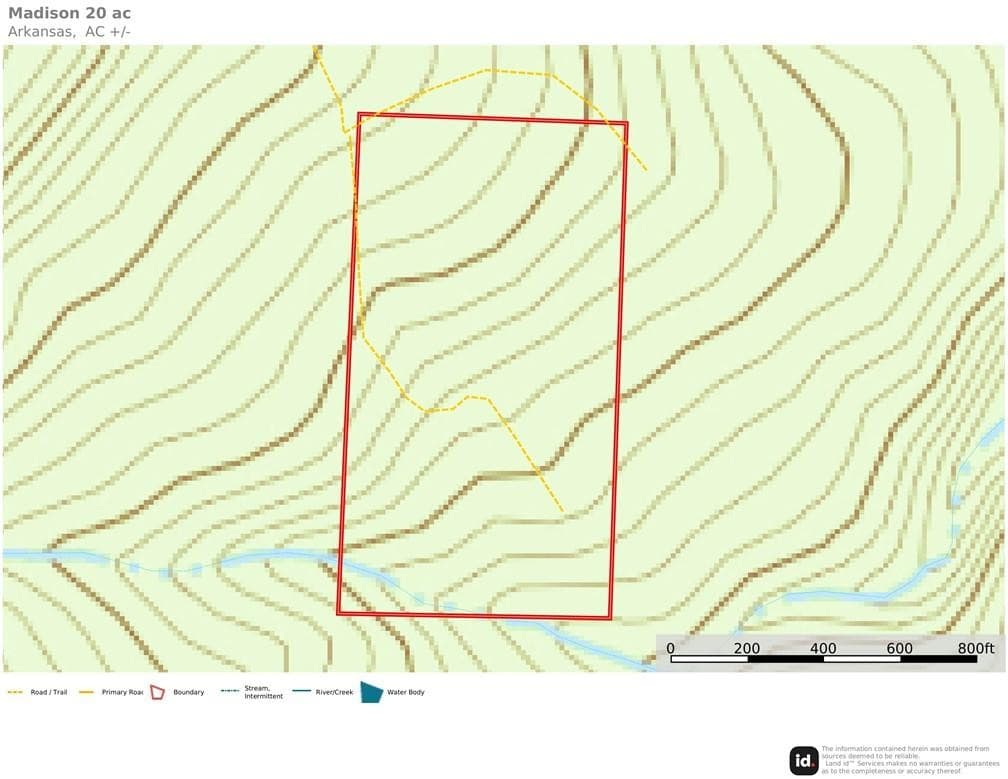 20 Acres Newton County Hunting Timberland For Sale Near Low Gap