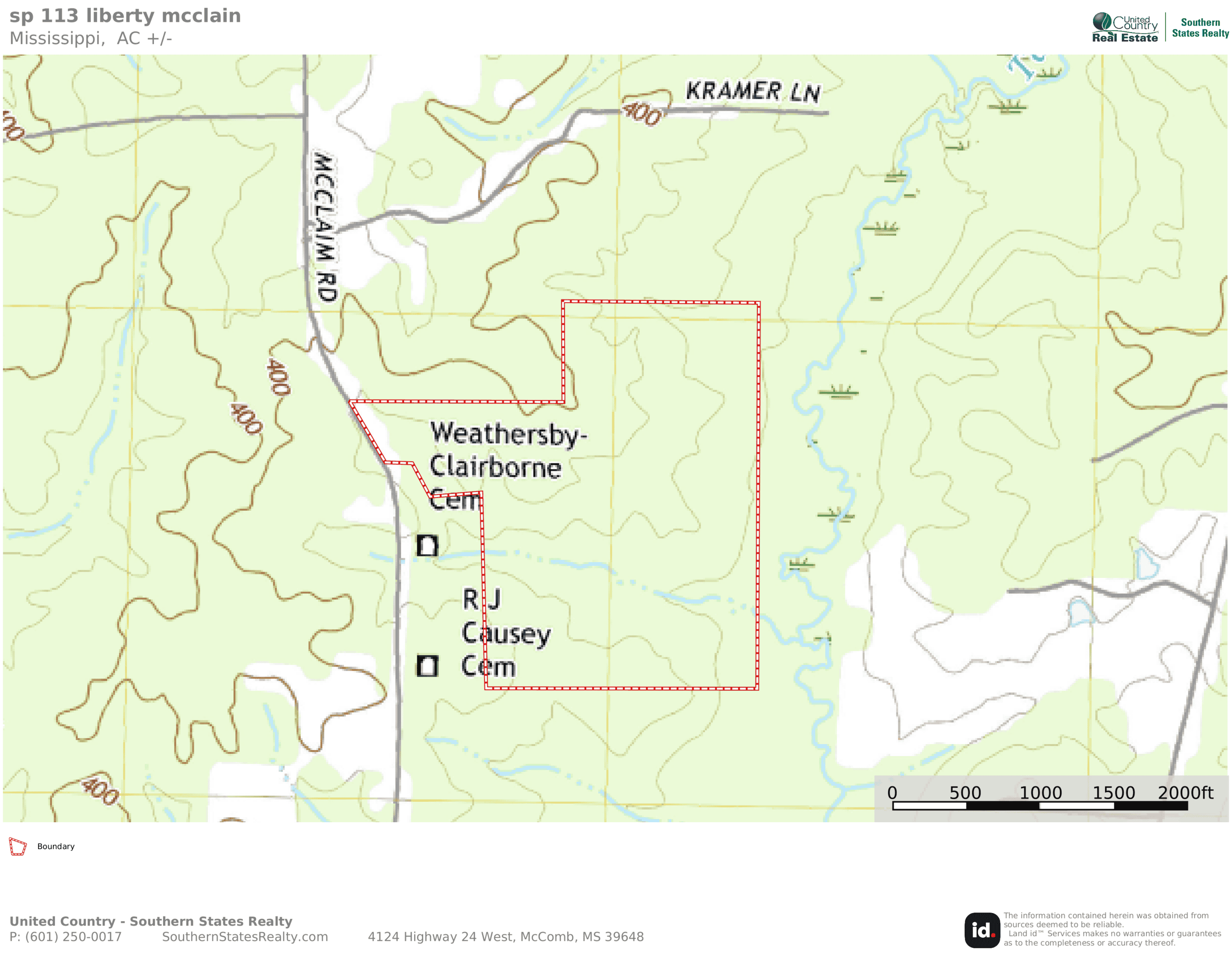 113 Acres of Hunting Land in Liberty, Mississippi