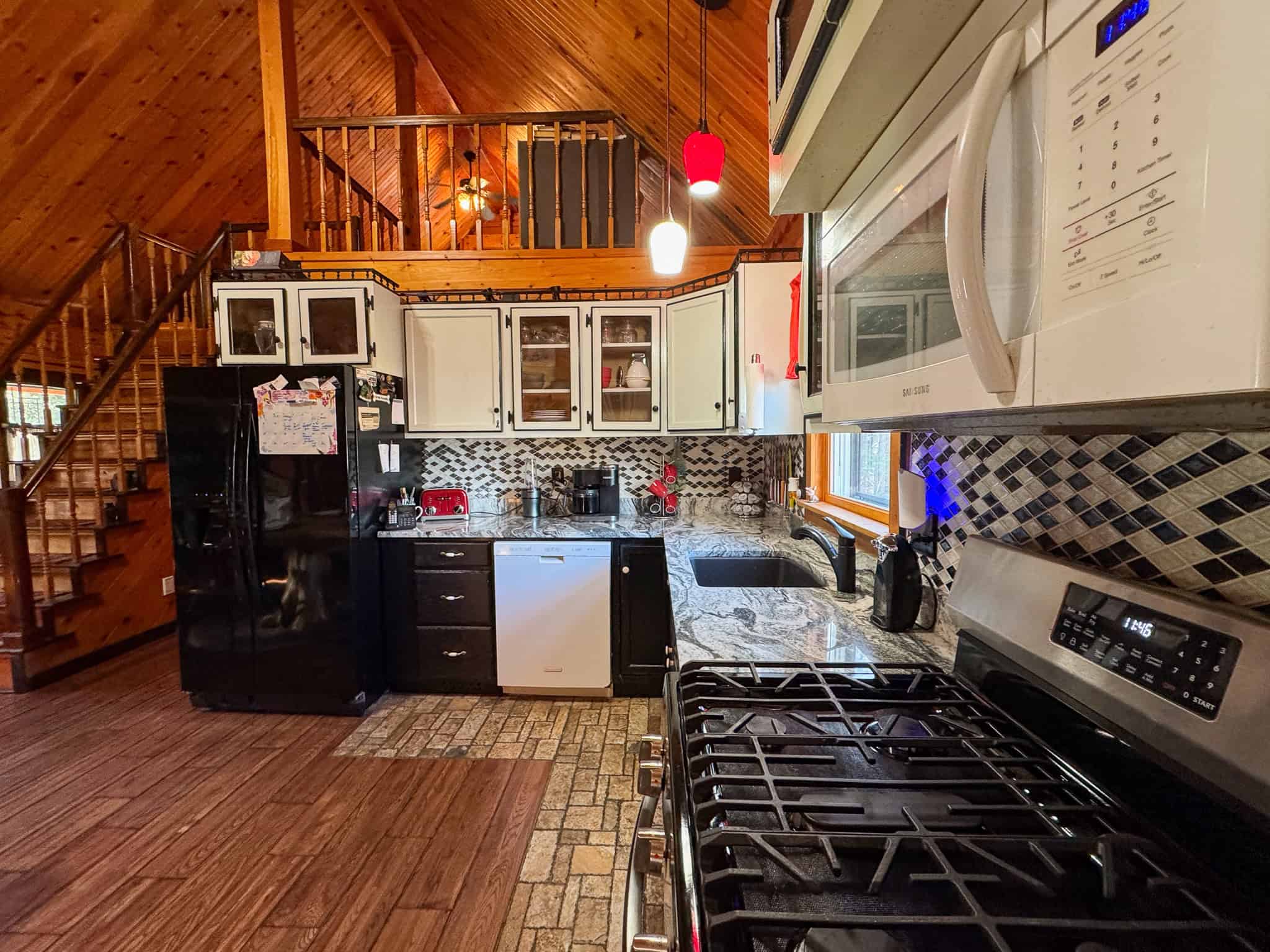 2,000 Sq. Ft. Log Home on 48 Acres  – Milo, Maine