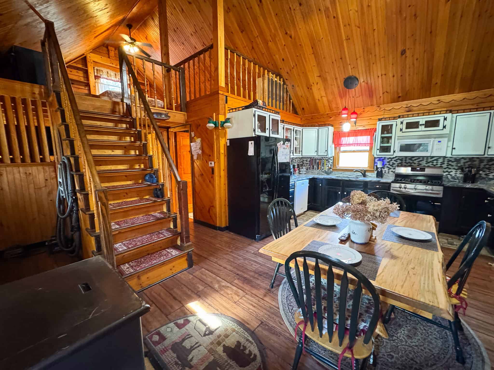 2,000 Sq. Ft. Log Home on 48 Acres  – Milo, Maine