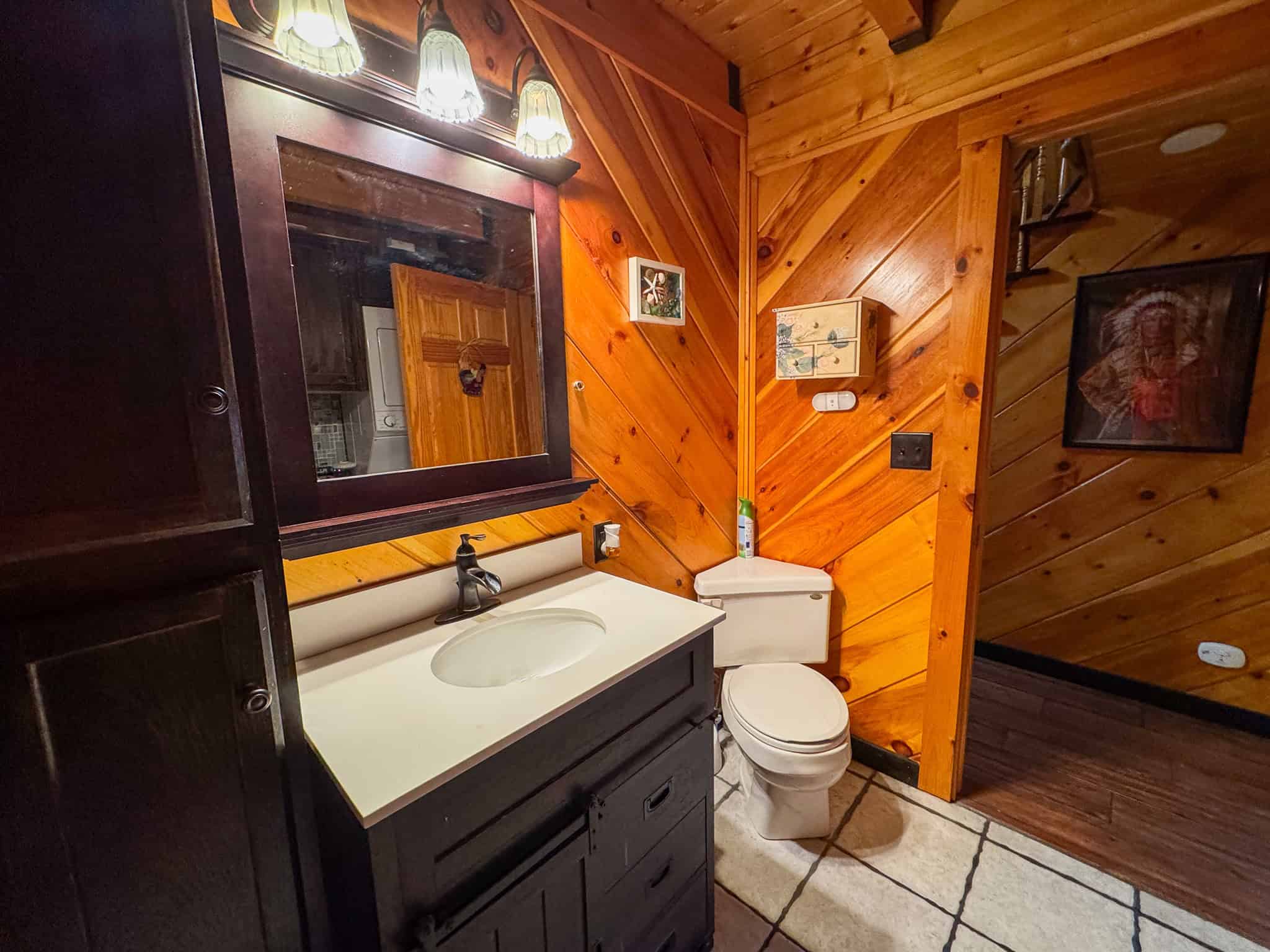 2,000 Sq. Ft. Log Home on 48 Acres  – Milo, Maine