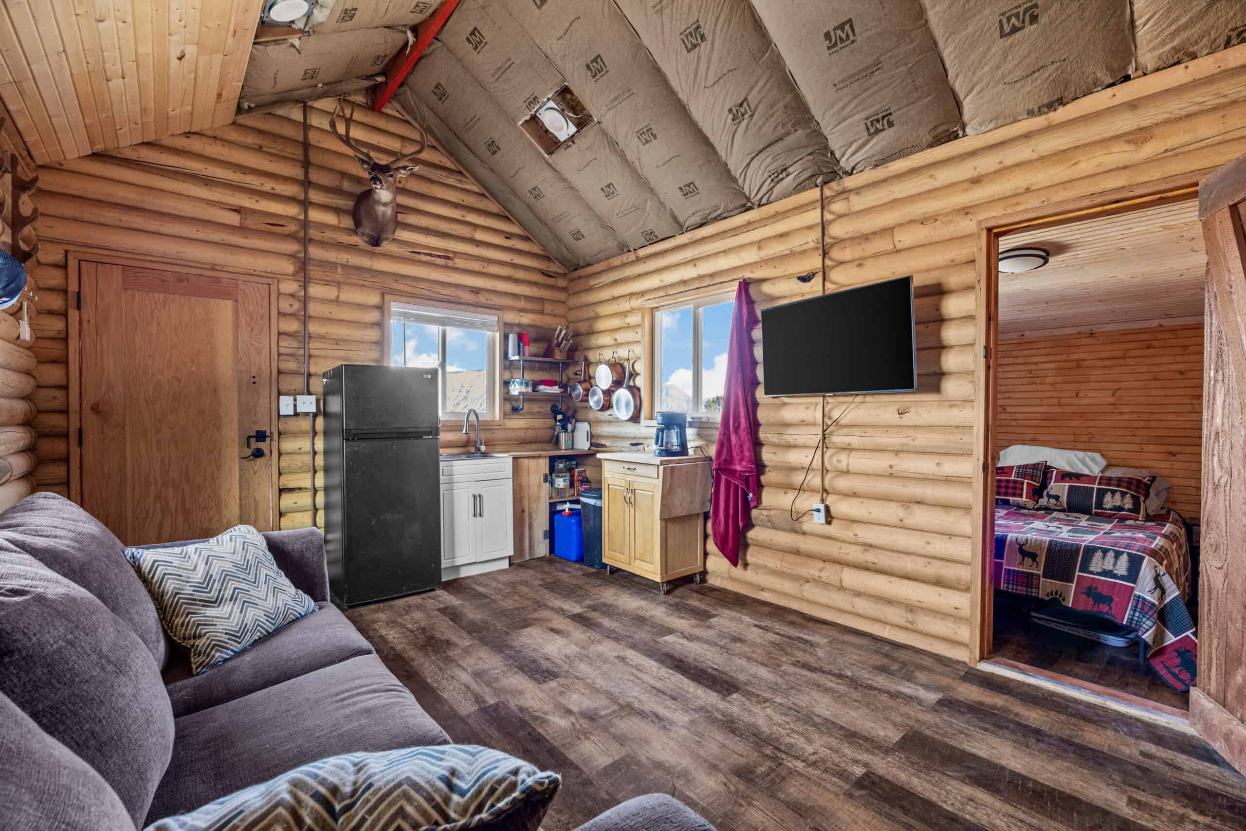 Off-Grid Cabin on Acreage For Sale in De Beque, CO