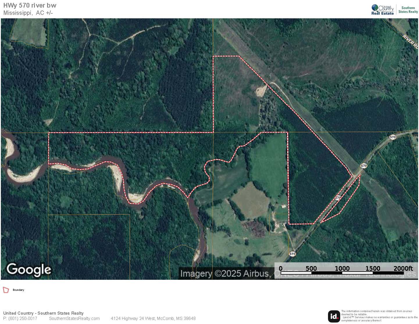 108+- Acres on the Bogue Chitto River Summit, Mississippi