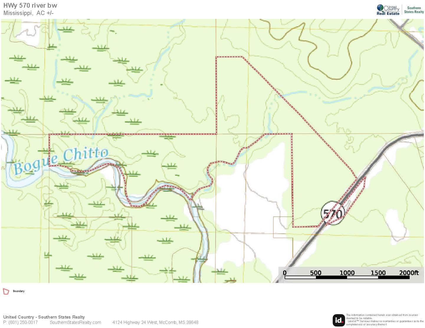 108+- Acres on the Bogue Chitto River Summit, Mississippi