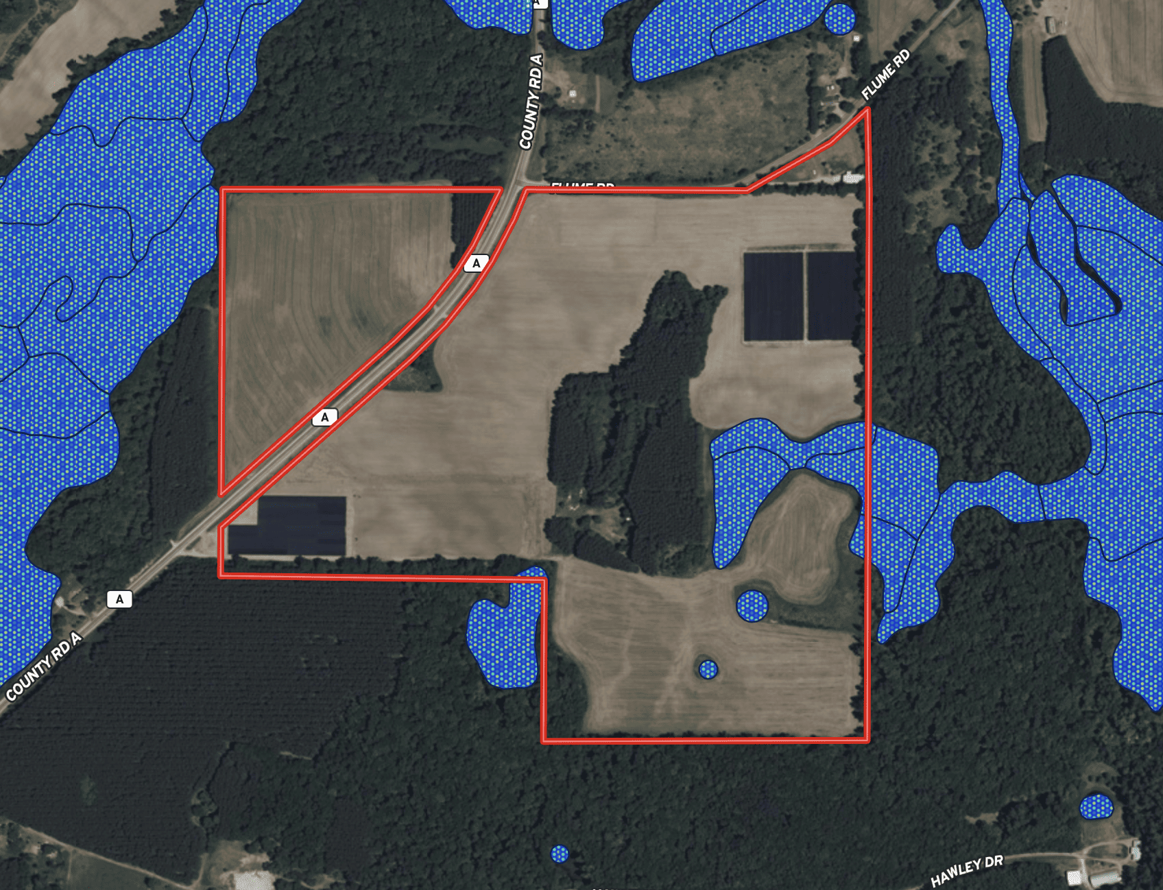 118± Acre Portage County WI Ag and Hunting Property