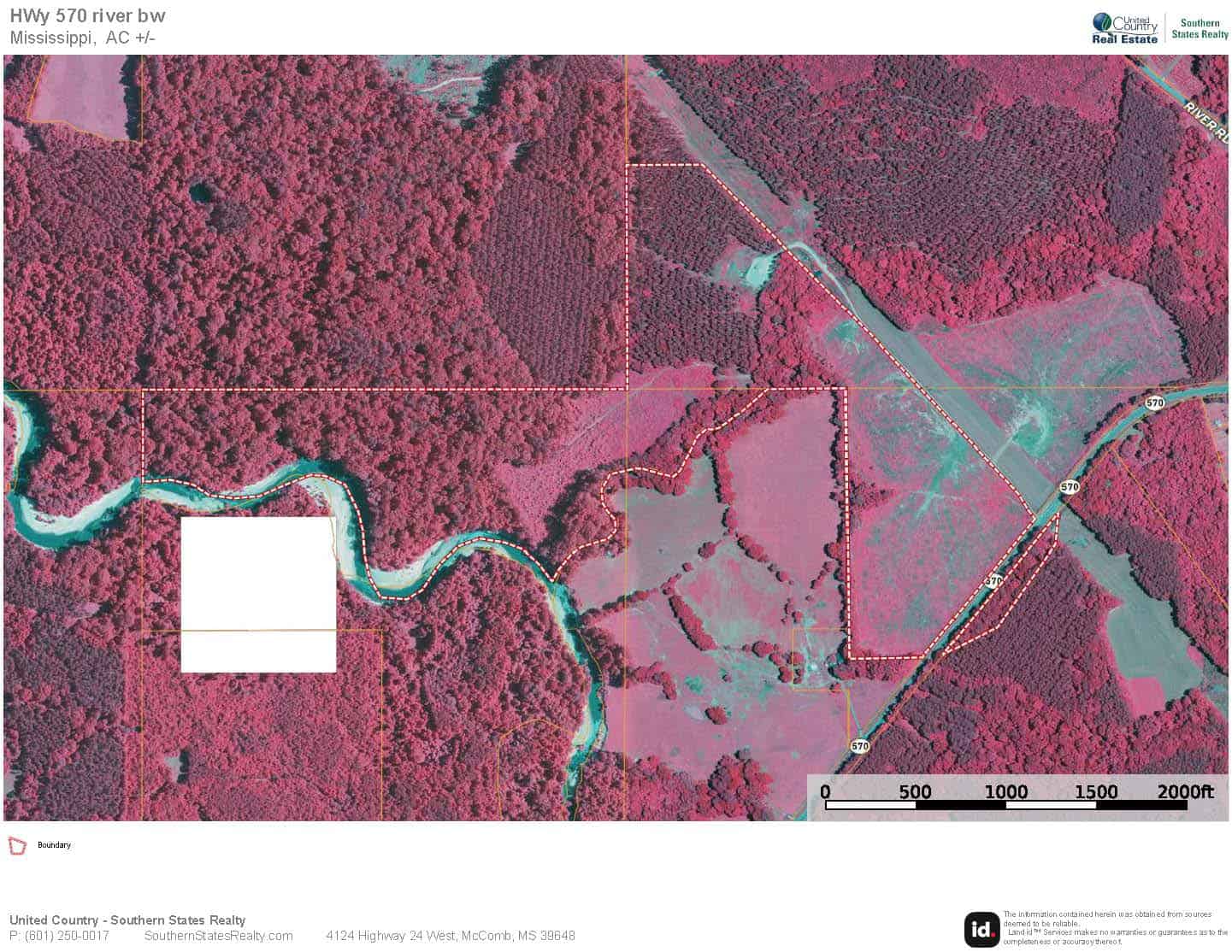 108+- Acres on the Bogue Chitto River Summit, Mississippi