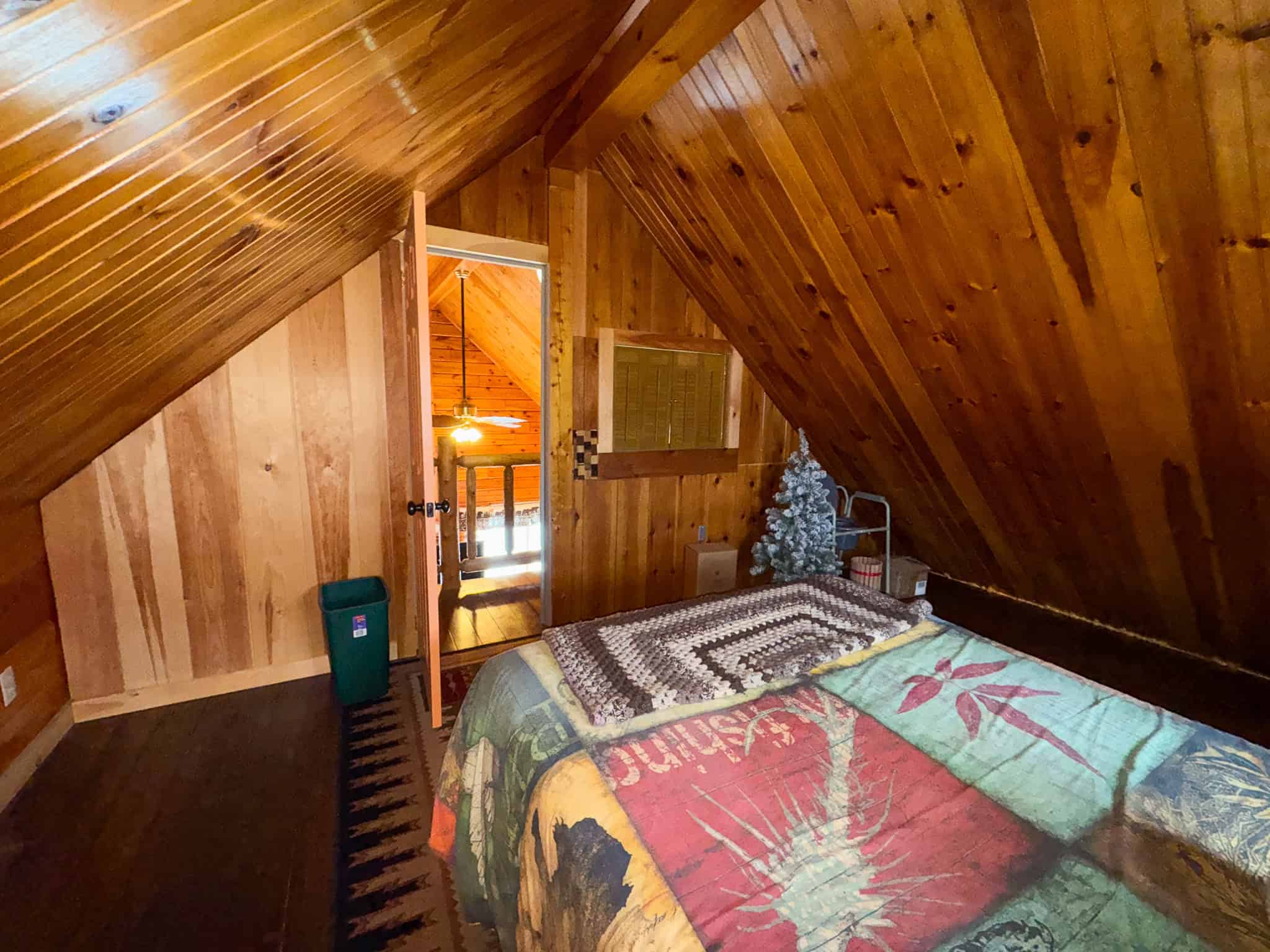 2,000 Sq. Ft. Log Home on 48 Acres  – Milo, Maine