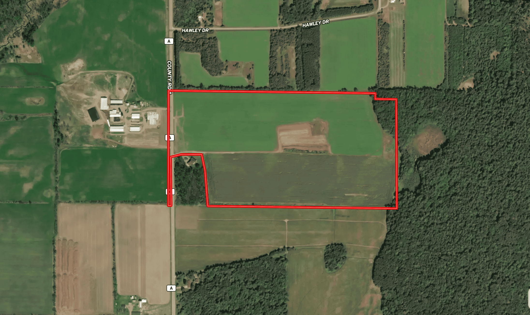 75± Acres of Productive Farmland Property in Portage County, WI