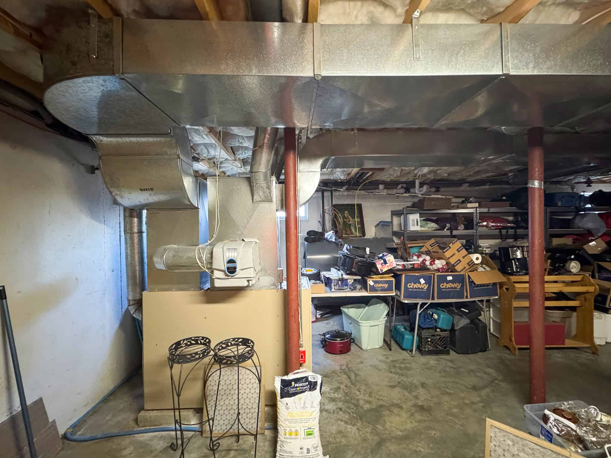 2,000 Sq. Ft. Log Home on 48 Acres  – Milo, Maine