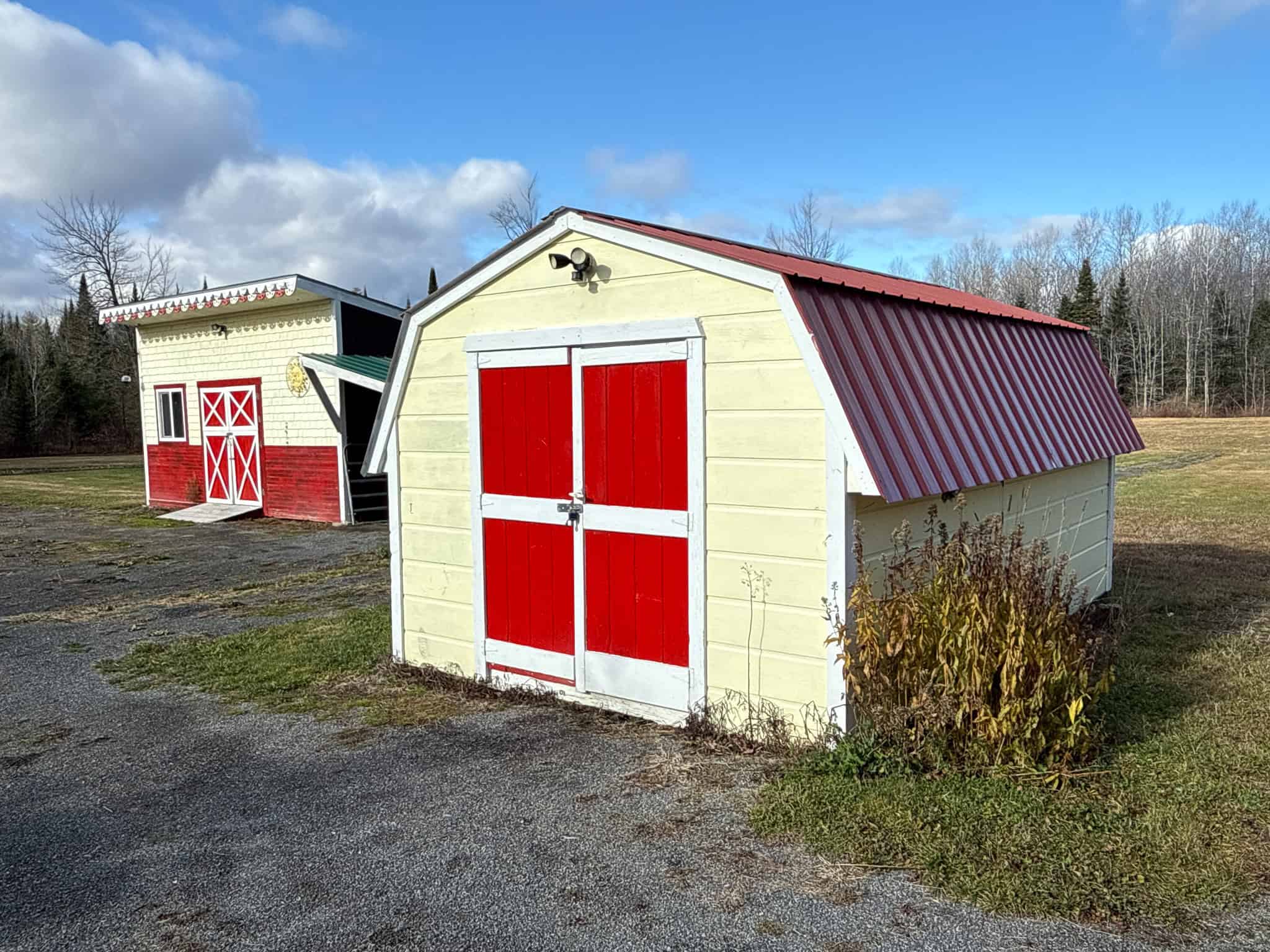 2,000 Sq. Ft. Log Home on 48 Acres  – Milo, Maine