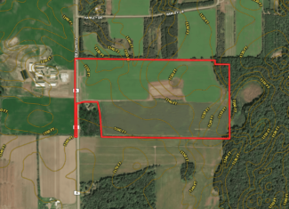 75± Acres of Productive Farmland Property in Portage County, WI