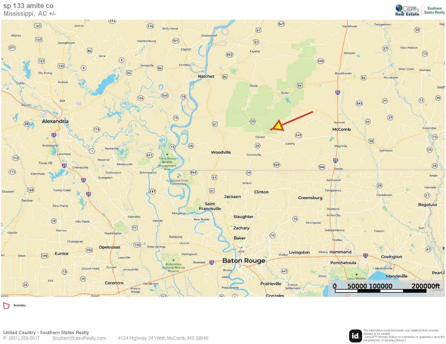 Hunting Land for Sale in Amite County, Mississippi