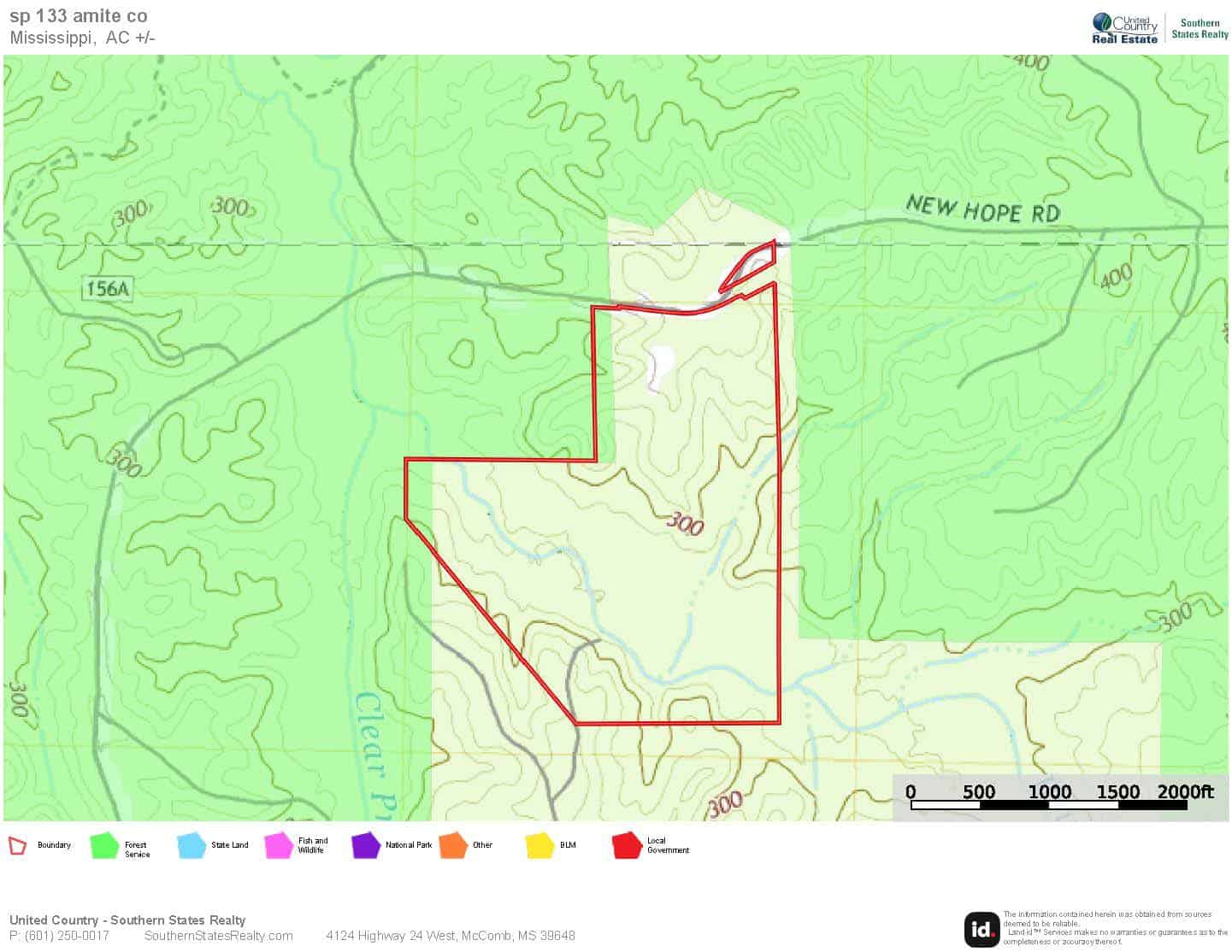 Hunting Land for Sale in Amite County, Mississippi