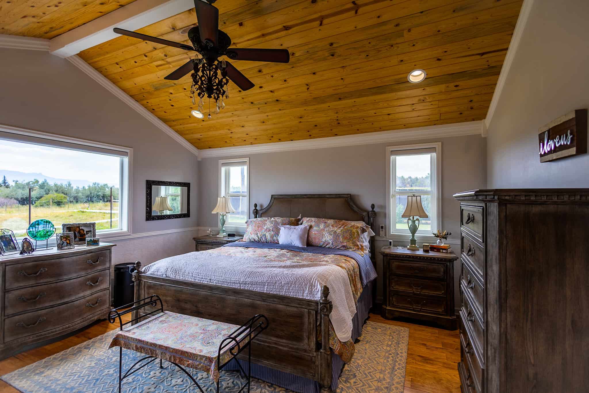 Country Home for Sale on 40 Acres with Valuable Water Rights