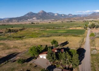 Country Home for Sale on 40 Acres with Valuable Water Rights