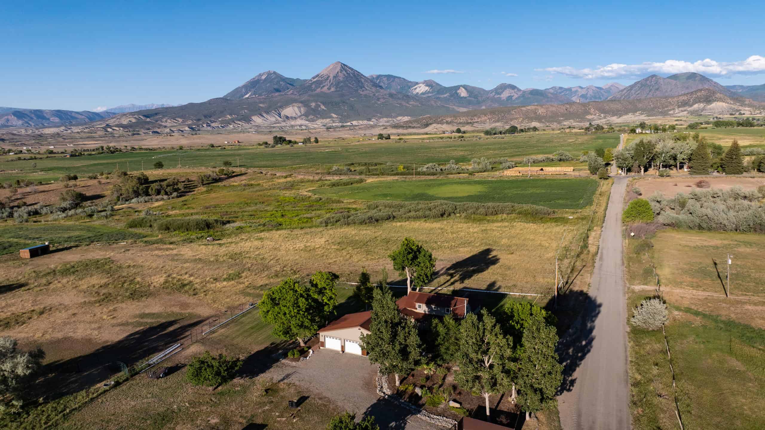 Country Home for Sale on 40 Acres with Valuable Water Rights