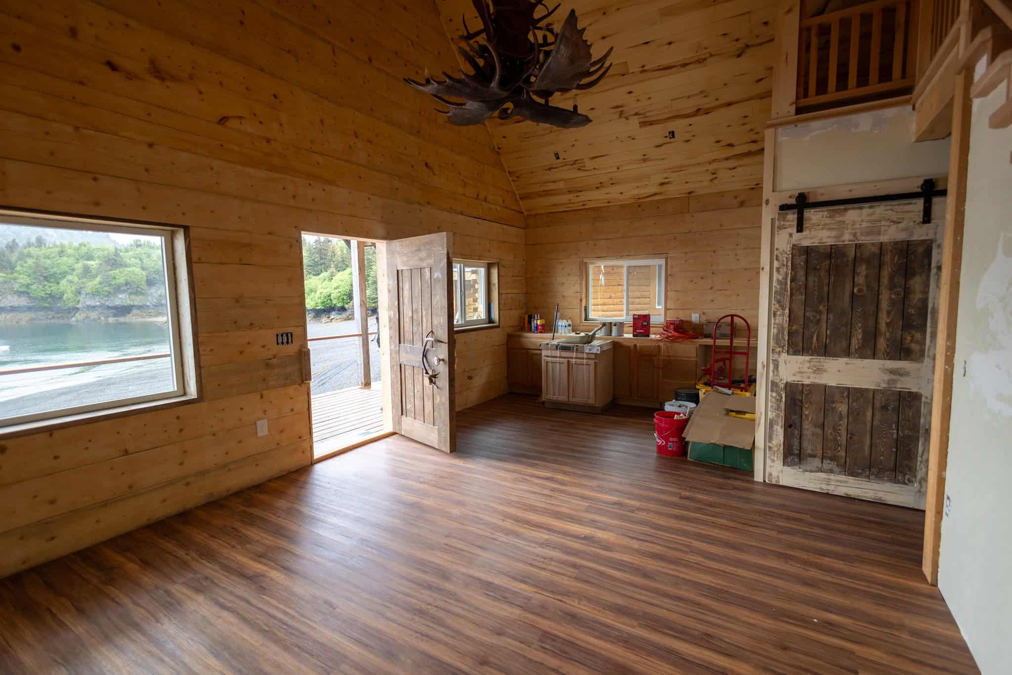 Off-Grid Alaska Lodge for Sale in Halibut Cove