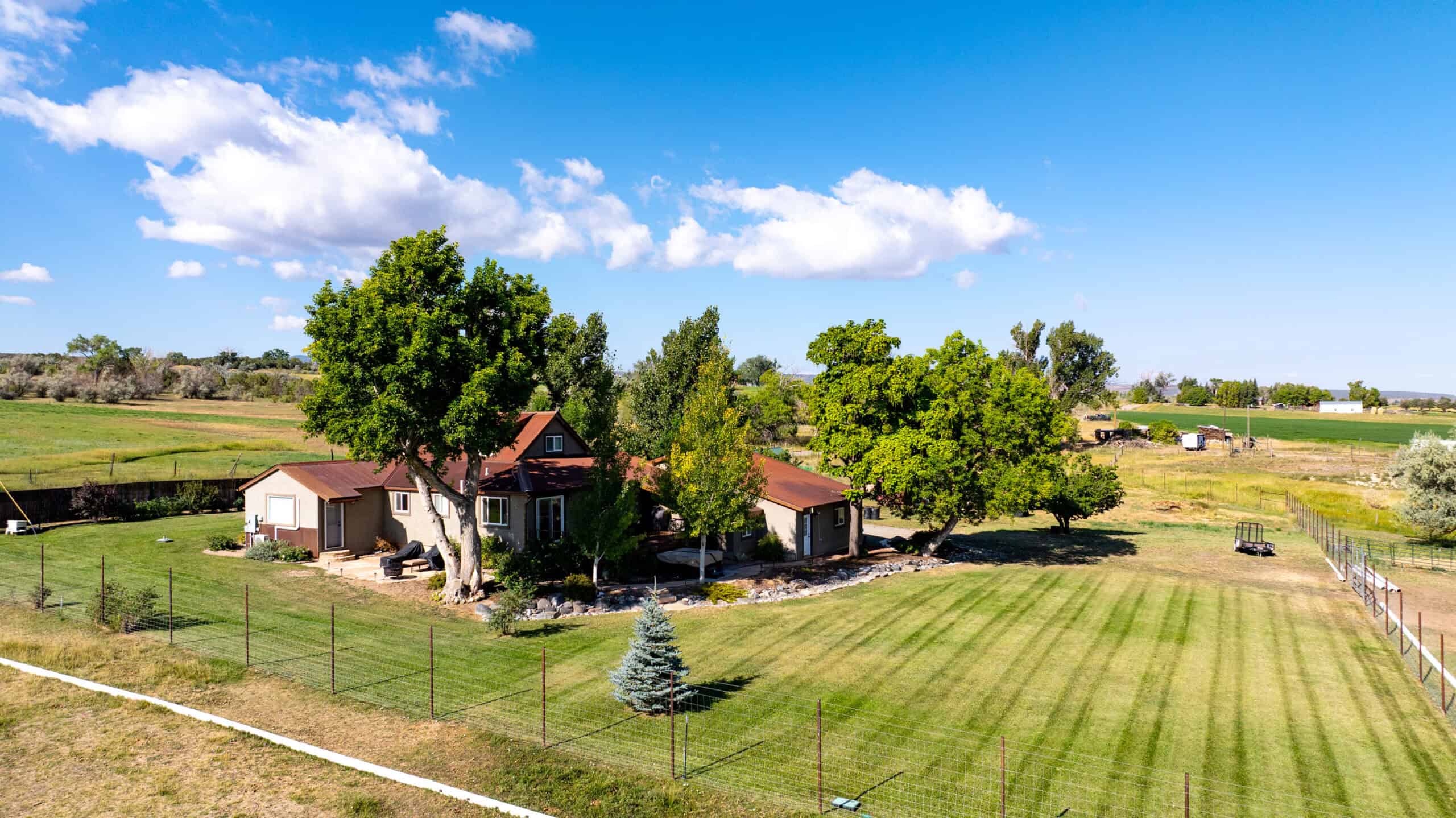 Country Home for Sale on 40 Acres with Valuable Water Rights