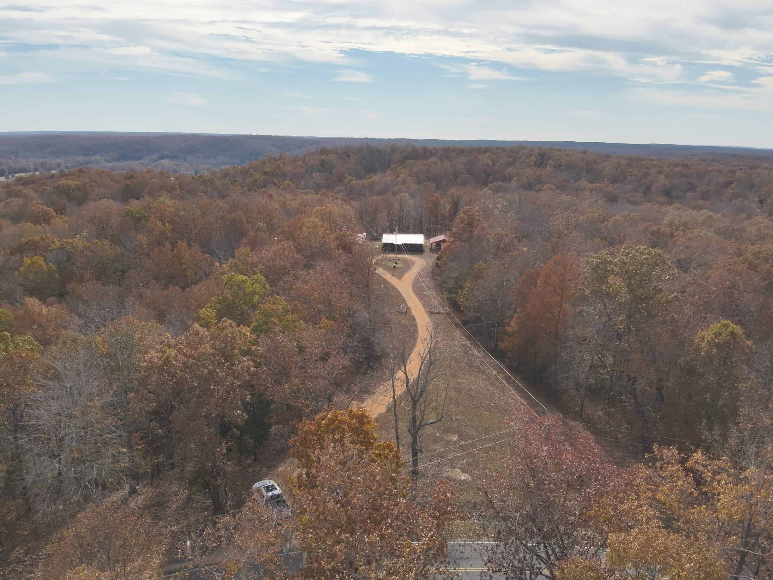 112-Acre Timberland Retreat with Cabin in Linden, Tennessee