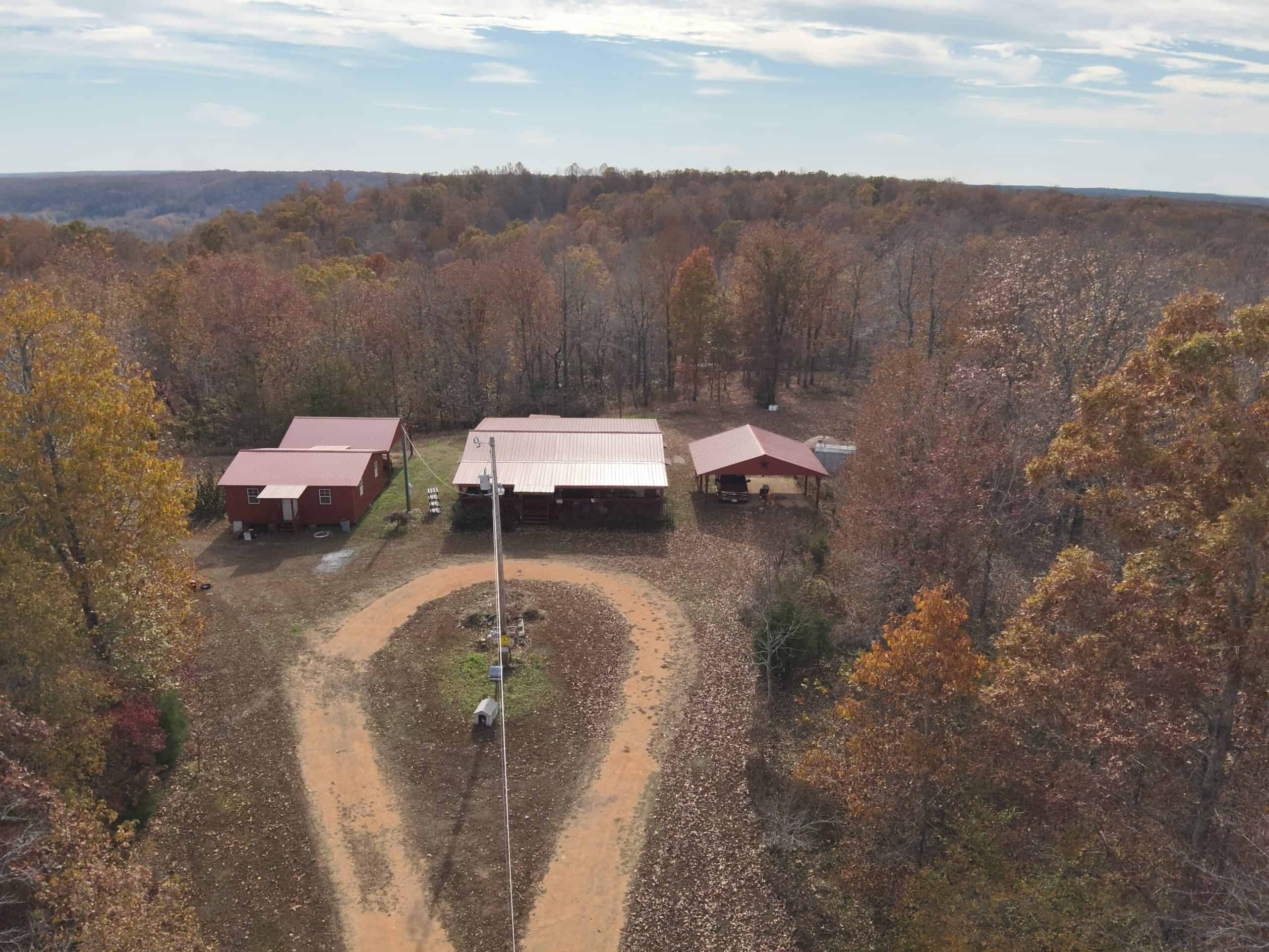 112-Acre Timberland Retreat with Cabin in Linden, Tennessee