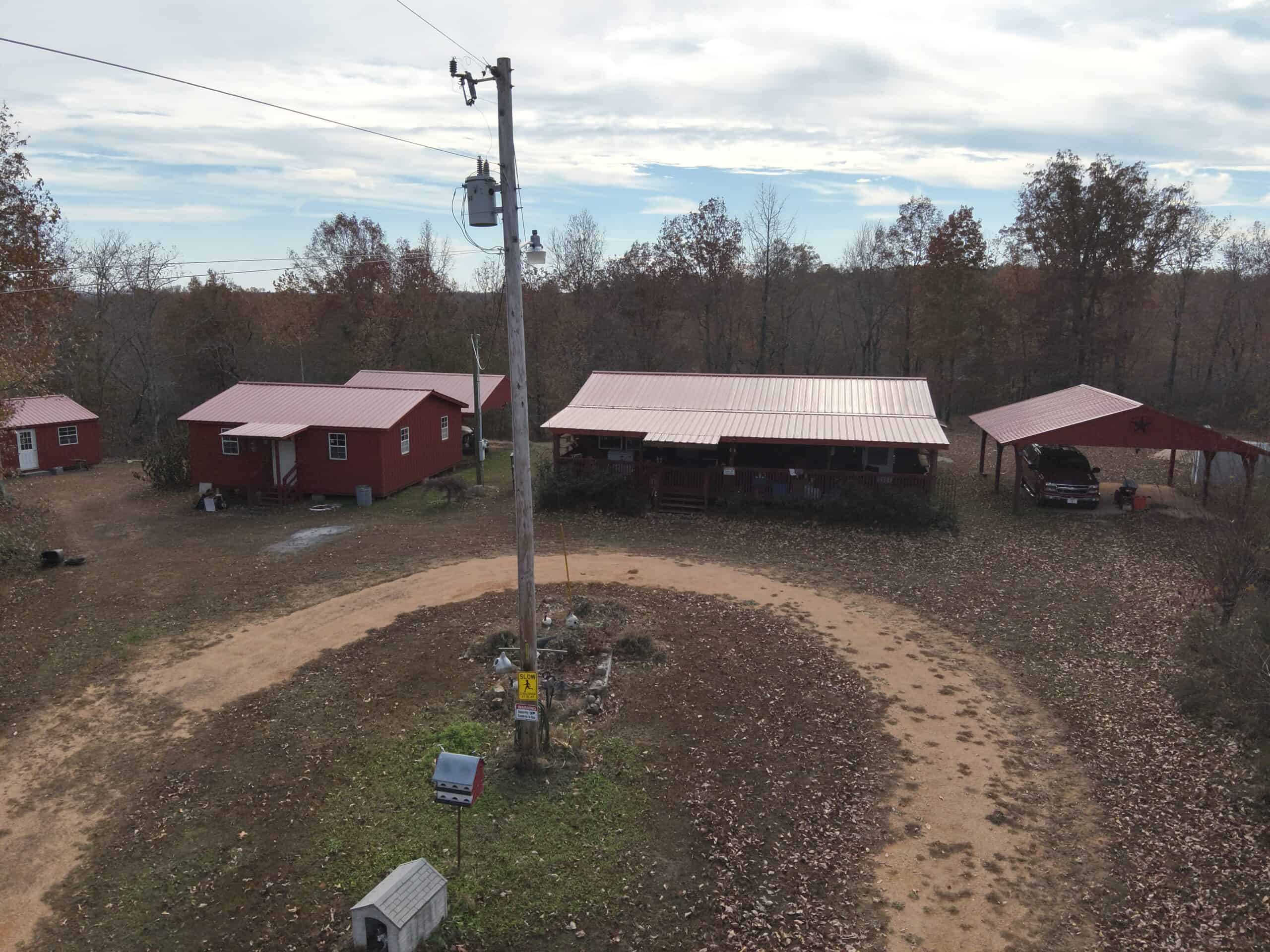 112-Acre Timberland Retreat with Cabin in Linden, Tennessee