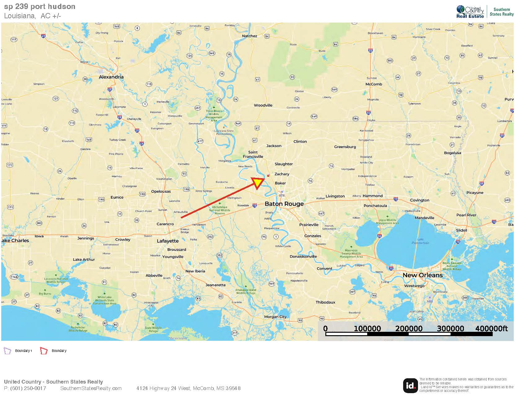 East Baton Rouge Recreational Land for Sale