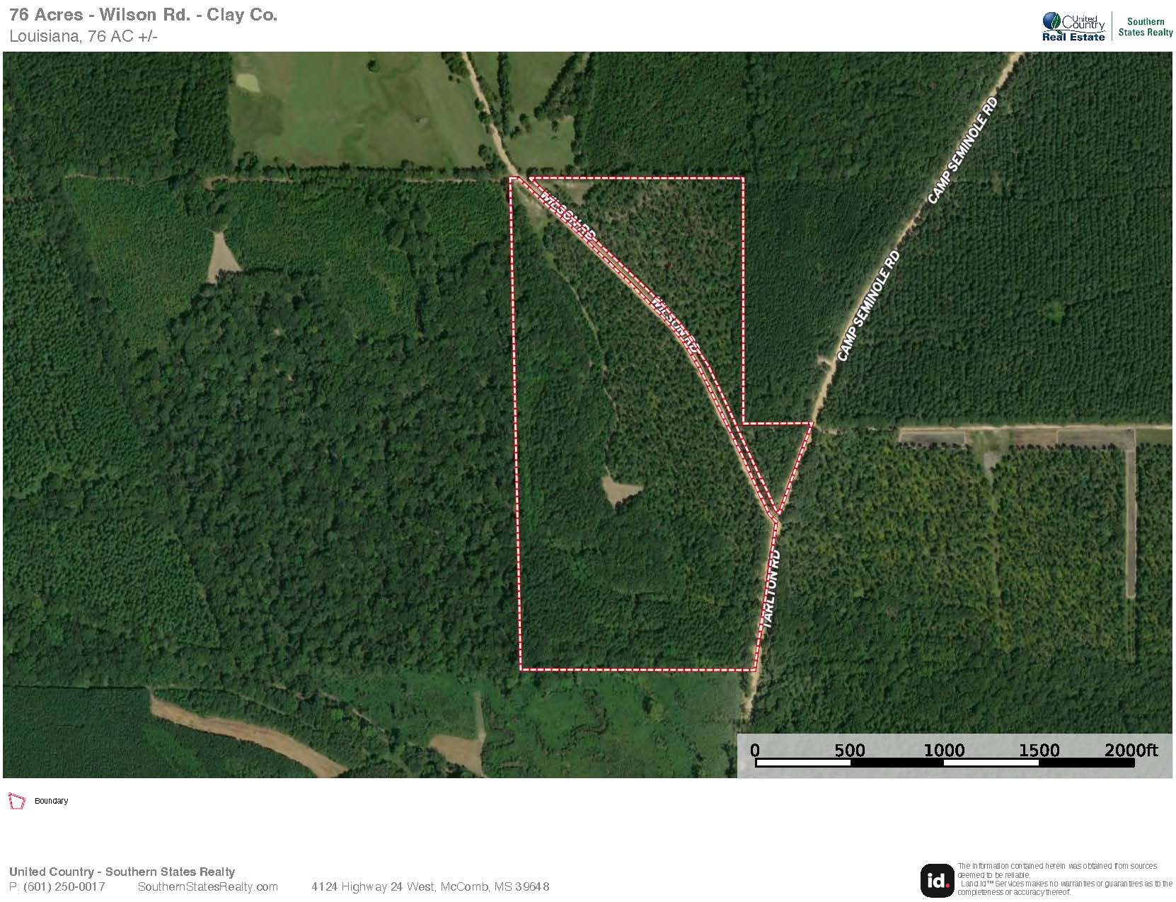 76 Acres For Sale Clay County MS