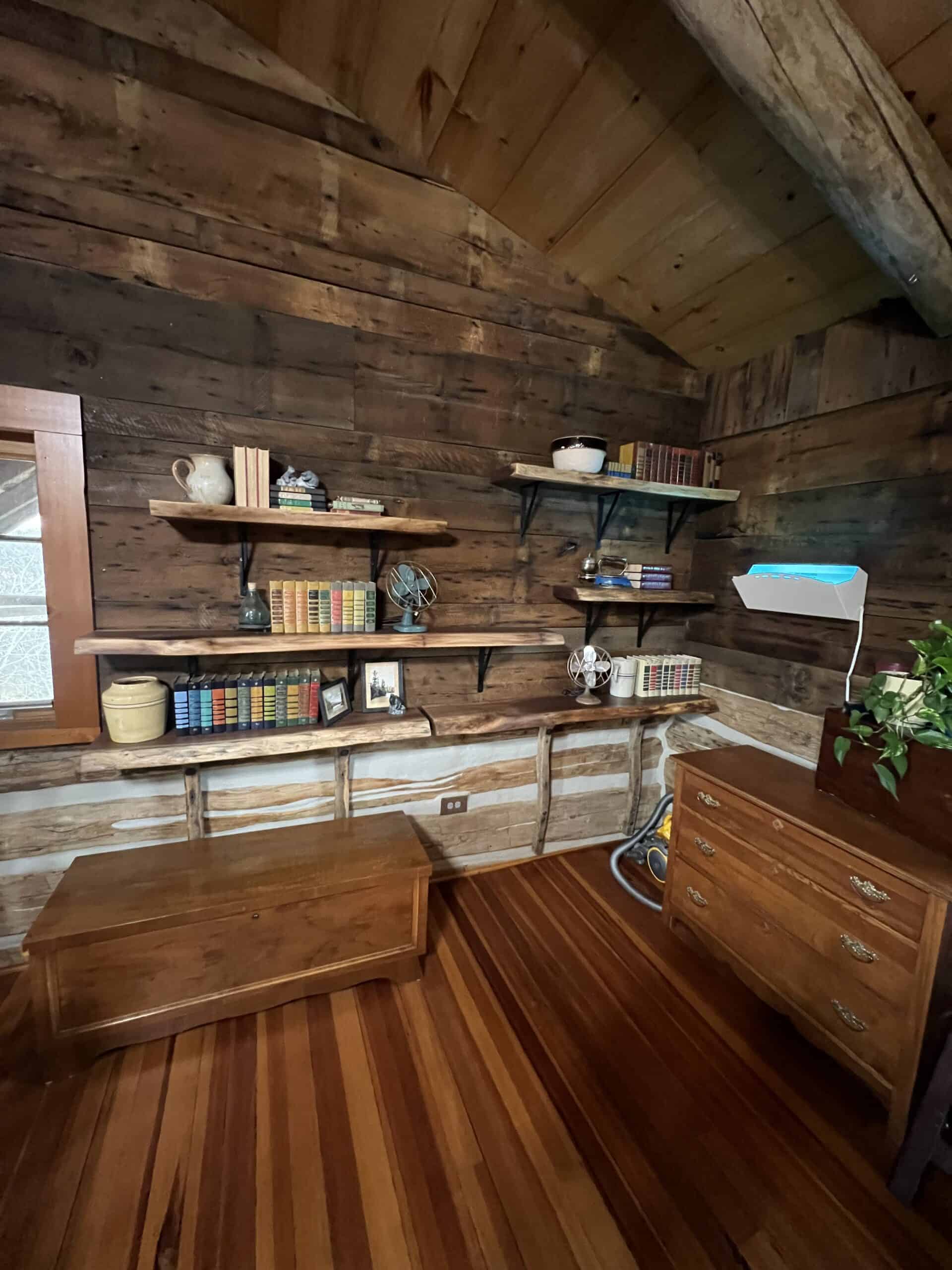 One of a Kind Lucas County, IA Acreage with Custom Log Home