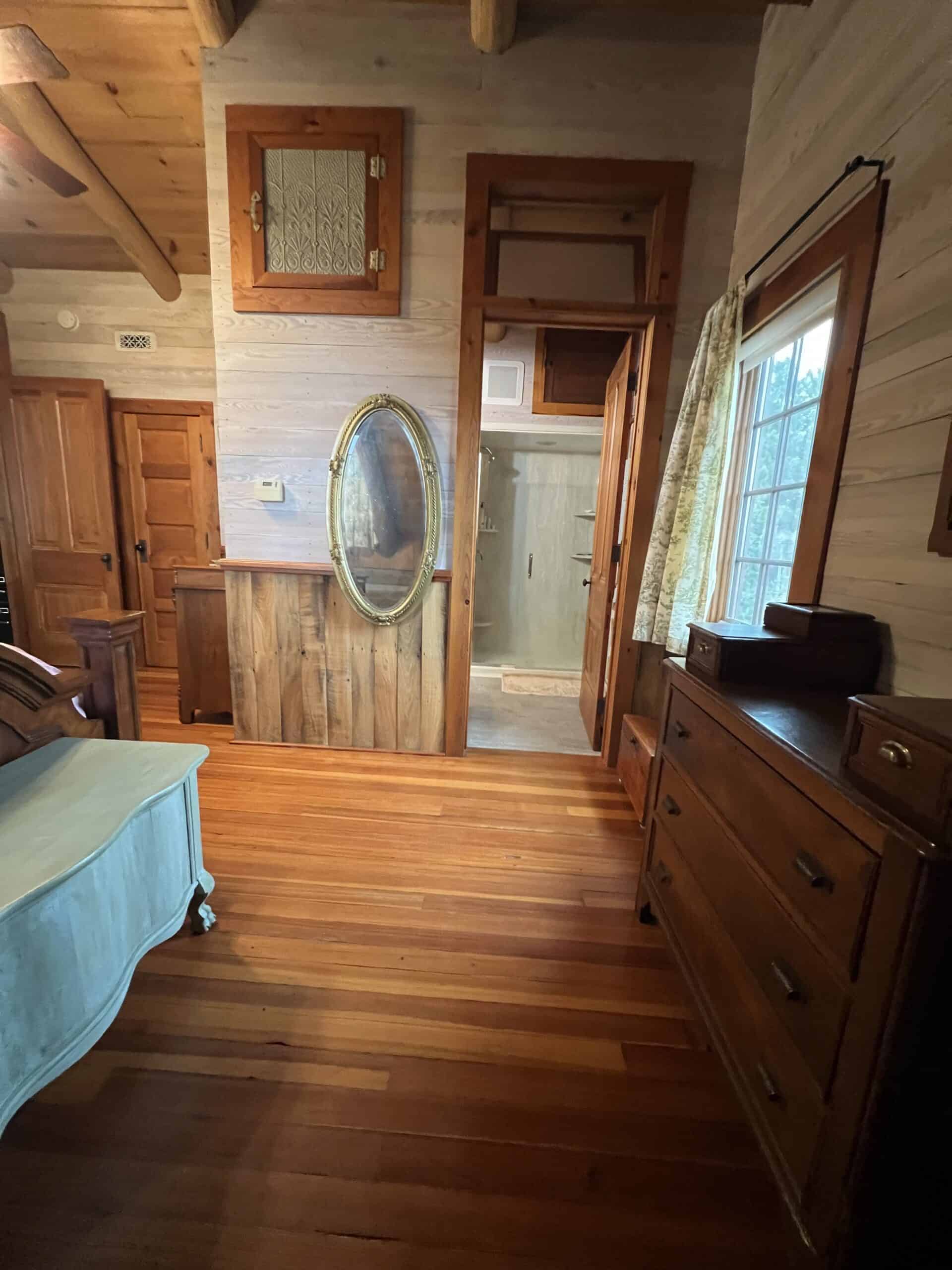 One of a Kind Lucas County, IA Acreage with Custom Log Home