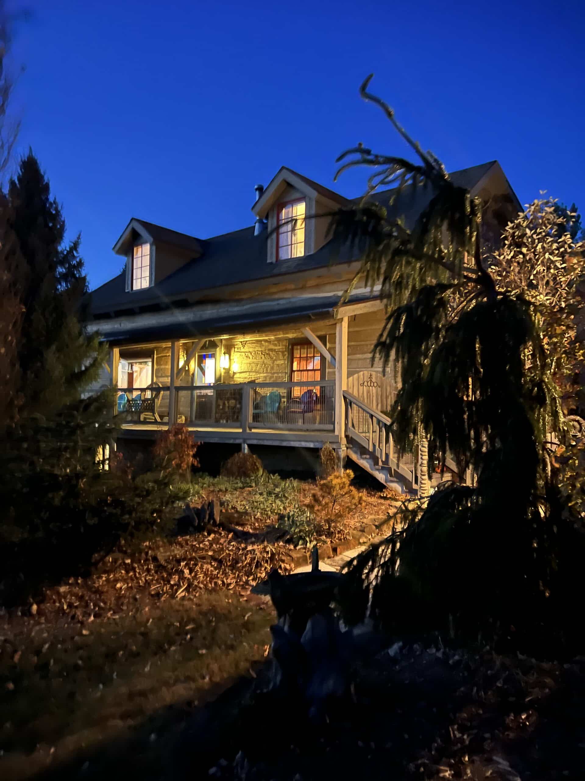 One of a Kind Lucas County, IA Acreage with Custom Log Home