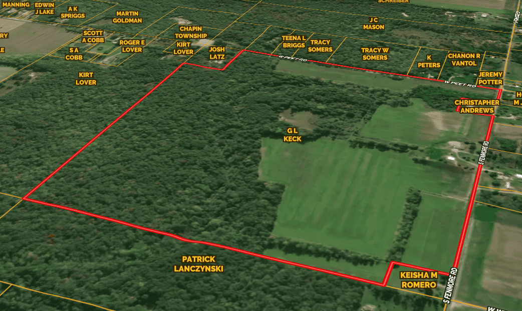 Hunting land for sale in Michigan, Hunting land for sale in Saginaw County