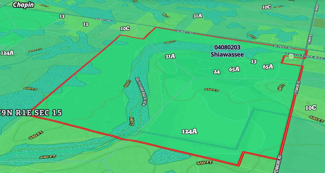 Hunting land for sale in Michigan, Hunting land for sale in Saginaw County