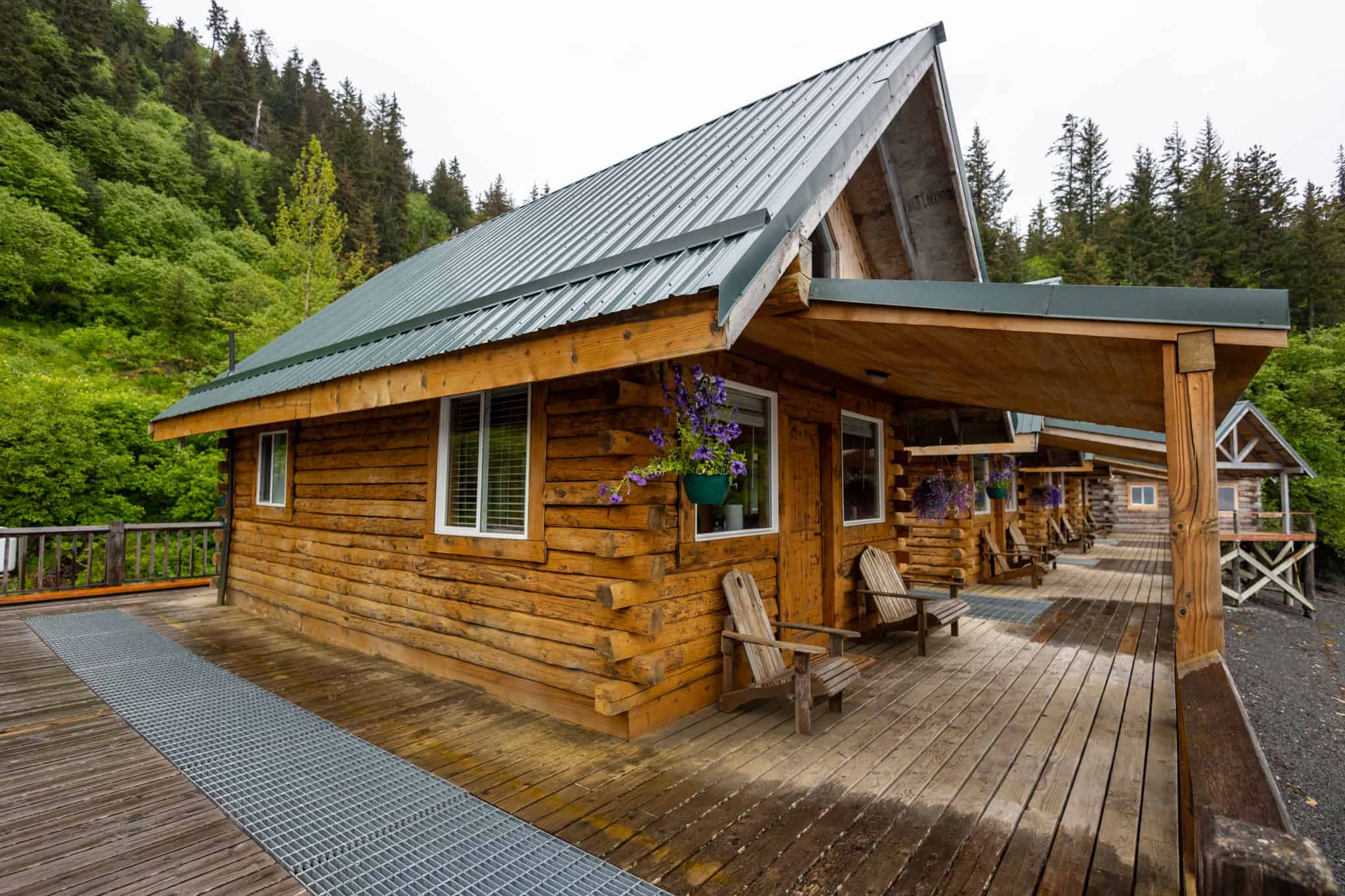 Off-Grid Alaska Lodge for Sale in Halibut Cove