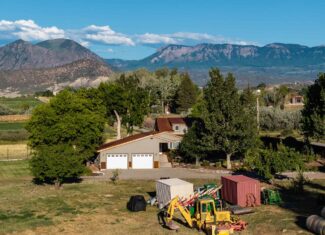 Country Home for Sale on 40 Acres with Valuable Water Rights