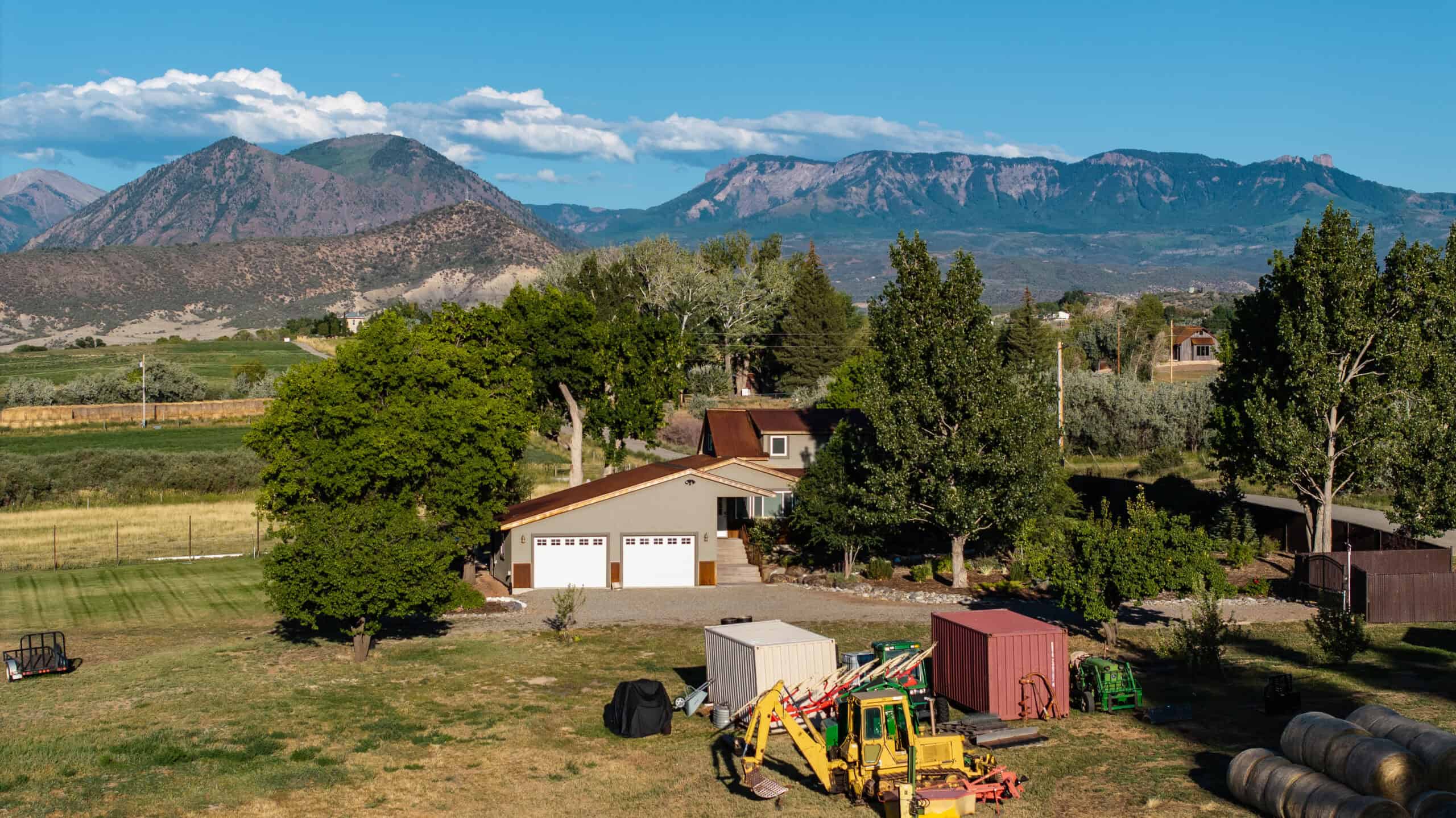 Country Home for Sale on 40 Acres with Valuable Water Rights