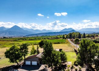 Country Home for Sale on 40 Acres with Valuable Water Rights