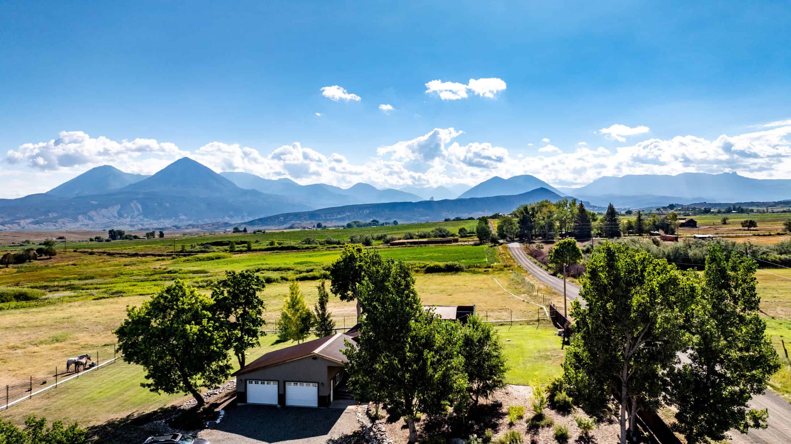 Country Home for Sale on 40 Acres with Valuable Water Rights