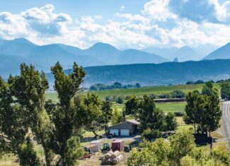 Country Home for Sale on 40 Acres with Valuable Water Rights