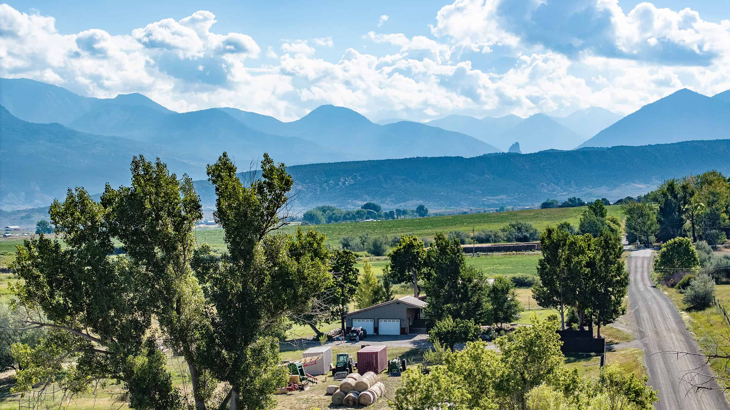 Country Home for Sale on 40 Acres with Valuable Water Rights