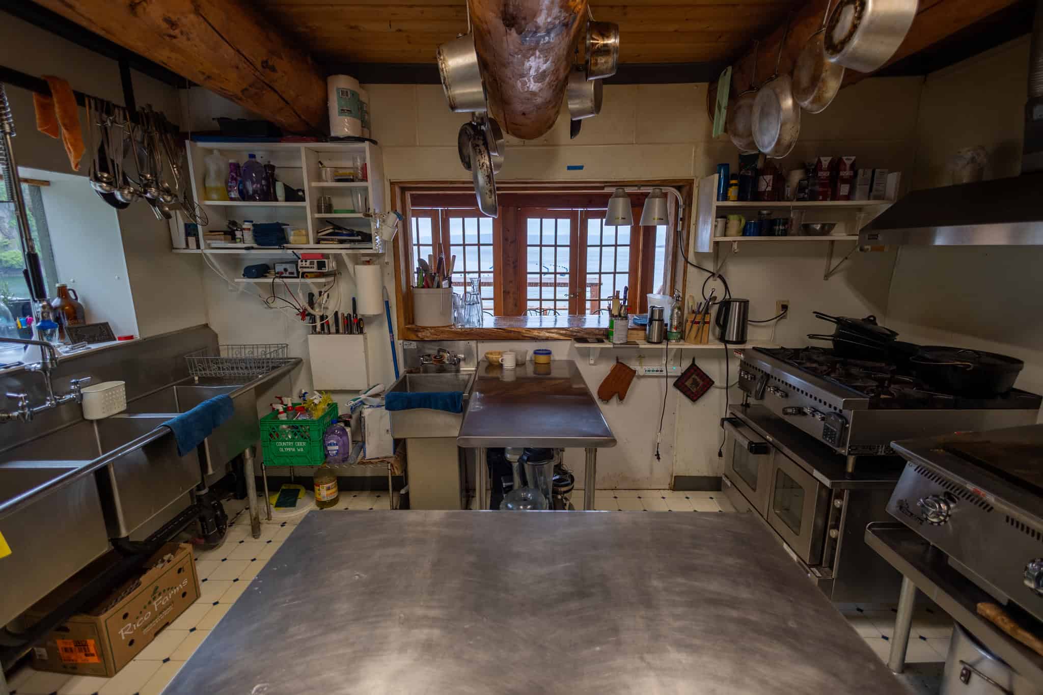 Off-Grid Alaska Lodge for Sale in Halibut Cove