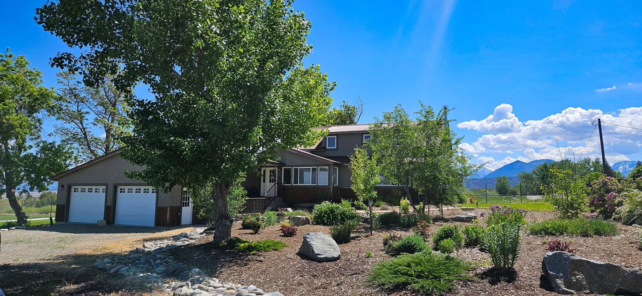 Country Home for Sale on 40 Acres with Valuable Water Rights